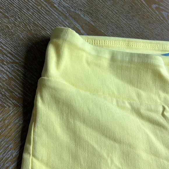 J. MCLAUGHLIN Yellow Pull-On Shorts 4